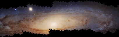 Andromeda M31 from The Hubble Space Telescope